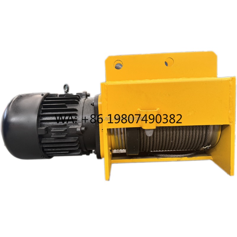 Workshop Electric Tools - รอกไฟฟ้าแบบใช้ลวดสลิง 5 ตัน พร้อมมอเตอร์เกียร์แบบแพลนเนทารี่ สำหรับงานหนัก อุปกรณ์ยกของอุตสาหกรรม