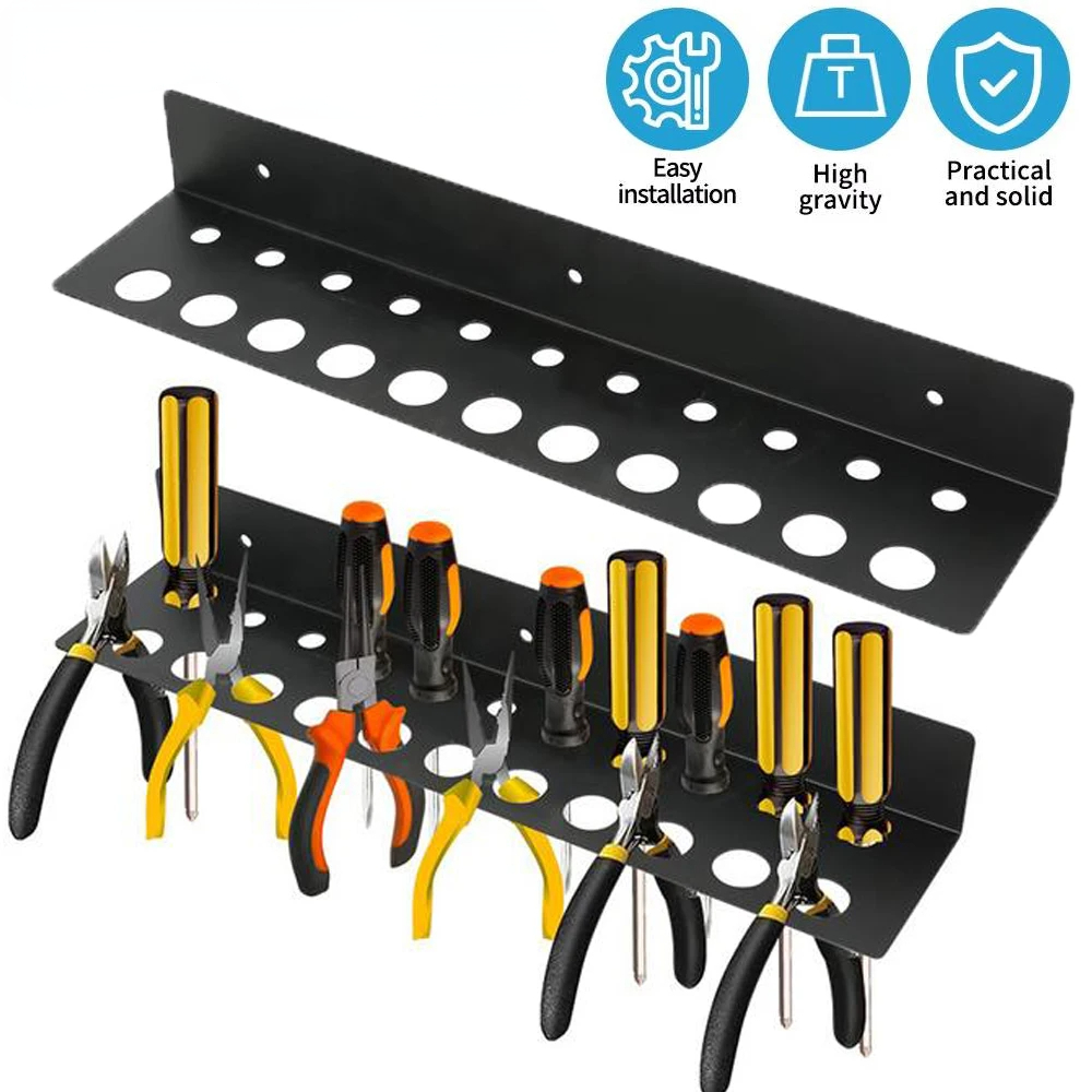Workshop Tools Shelf - ไขควงเครื่องมือOrganizerผู้ถือค้อนประแจเครื่องมือHold Mountเครื่องมือโลหะชั้นวางของสําหรับWorkshop
