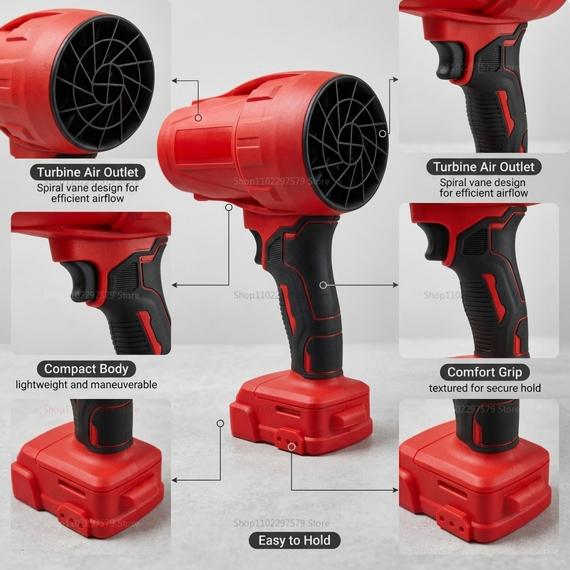 พัดลมเป่าลมไร้สาย 18V พร้อมมอเ - Power Tools In Workshop บทวิจารณ์และราคา