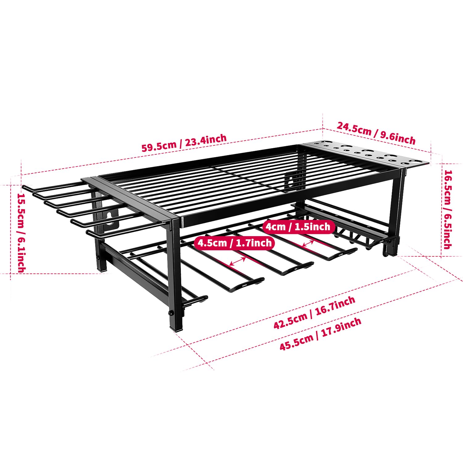 ชั้นวางเครื่องมือไฟฟ้าแบบติดผน - Workshop Tools Shelf บทวิจารณ์และราคา