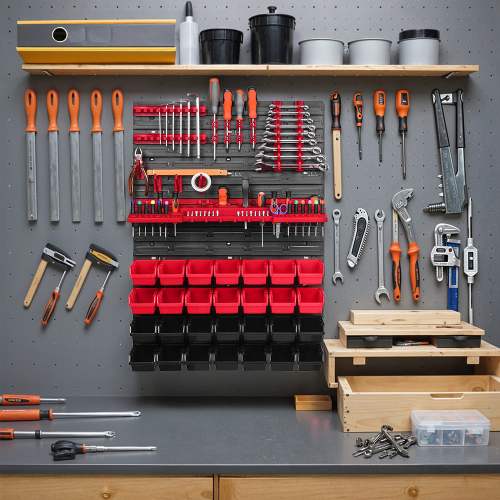 ชั้นวางเครื่องมือติดผนัง ที่เก - Workshop Tools Shelf บทวิจารณ์และราคา