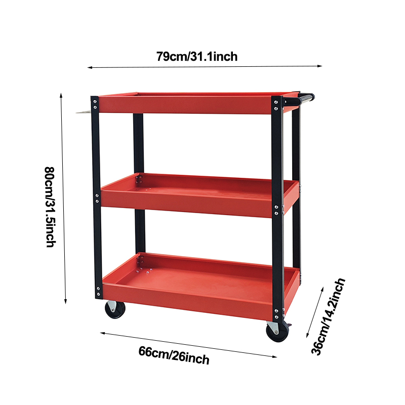 LEADLOONG ม้านั่งซ่อมรถยนต์ 3  - Workshop Tools Shelf บทวิจารณ์และราคา