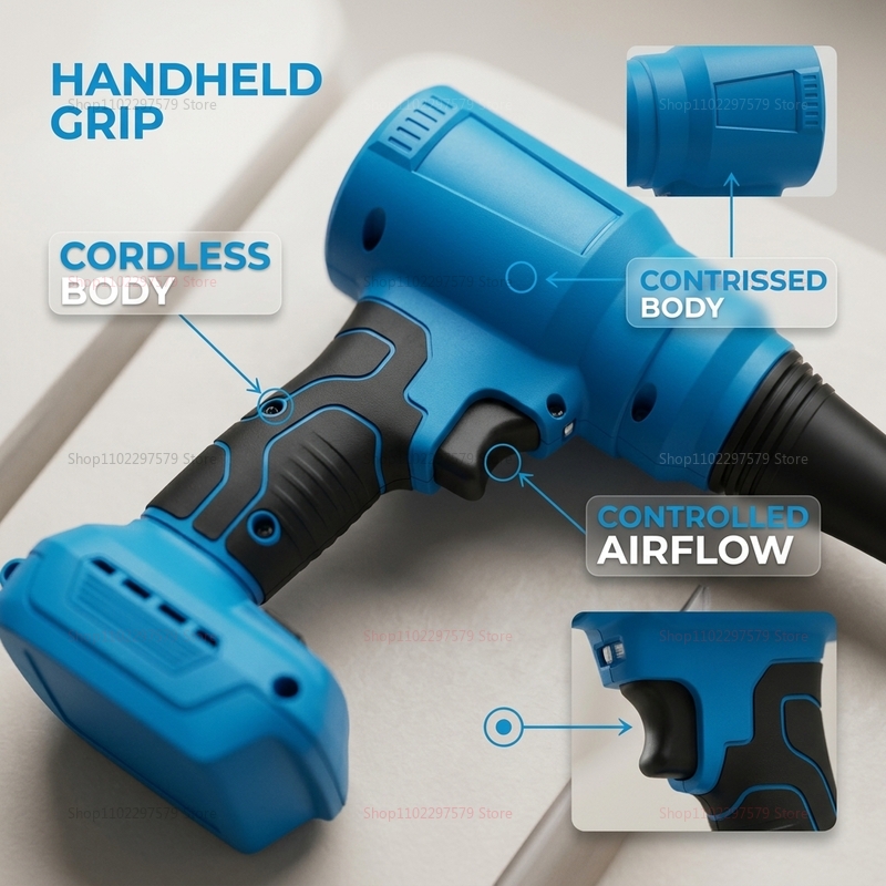 เครื่องเป่าลมไร้สาย 18V แบบไร้ - Workshop Electric Tools บทวิจารณ์และราคา